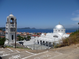 Orthodox Church overlooking Pylos